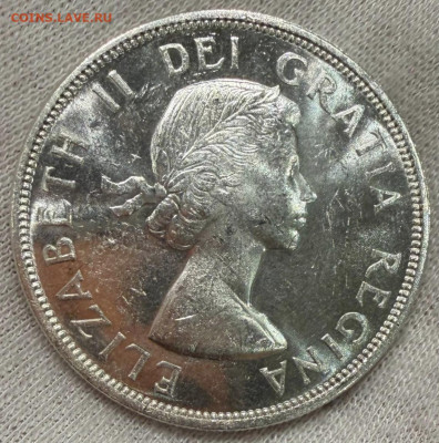 1 доллар 1960. Канада. Серебро - IMG_9236