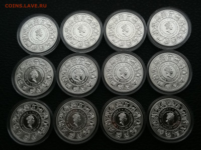 1 доллар Ниуэ знаки зодиака 12шт Альфонс Муха до 24.12 - IMG_20251218_165432