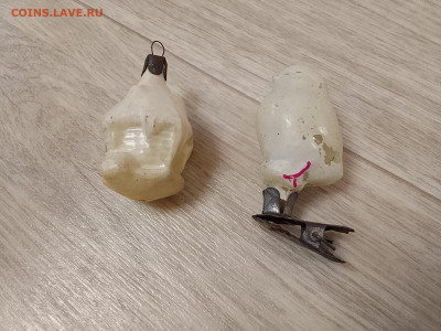 Ёлочные игрушки СССР , домик и цыплёнок. - IMG_20251212_121331
