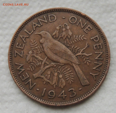 Новая Зеландия 1 пенни 1943 до 24.12.2025 - Новая Зеландия 1 пенни 43.JPG