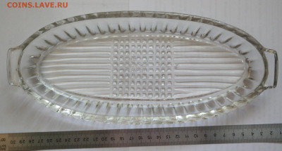 Селёдочница Дядковский Хрустальный завод до 1963г. - селёдочница ДХЗ 1.JPG