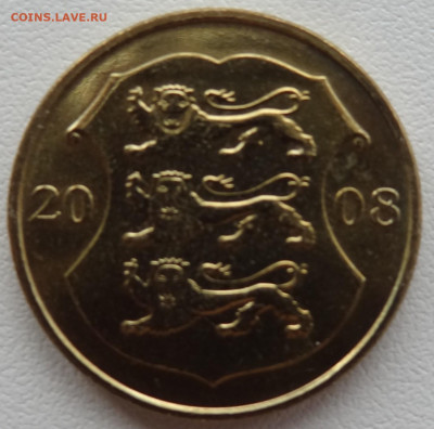 1 крона 2008г. Эстония до 23.12. в 22:00мск. - DSC02510.JPG