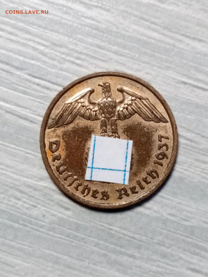 2 пфеннига 1937г. F до 23.12.2025 22-00 МСК - IMG_20251220_163644_940