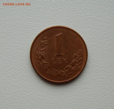 Албания 1 лек 2008 г. (Фауна) С рубля! до 23.12.25 - DSCN0043.JPG