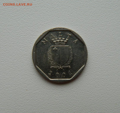 Мальта 5 центов 2001 г. (Фауна) С рубля! до 23.12.25 - DSCN0079.JPG