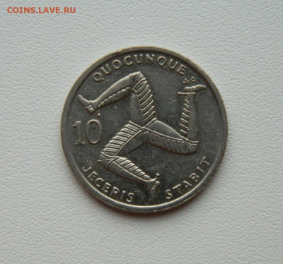 Остров Мэн 10- пенсов 1992 г. С рубля! до 23.12.25 - DSCN0038.JPG