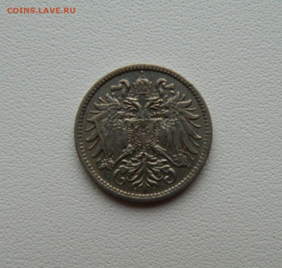 Австрия 10 геллеров 1909 г. С рубля! до 23.12.25 - DSCN0096.JPG