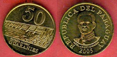 Куплю монету Парагвая 50 гуарани 2005 год - Парагвай 50 2005