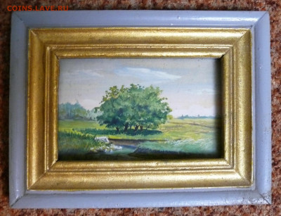 Пейзаж. акварель, картон. - пейзаж 2.JPG