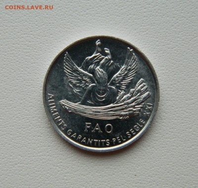 Андорра 1 сантим 1999 г.(Юбилейная) ФАО С рубля! до 24.12.25 - DSCN0033.JPG