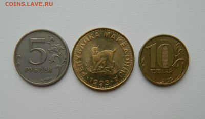 Македония 5 динар 1993 г. (Фауна) С рубля! до 24.12.25 - DSCN9942.JPG