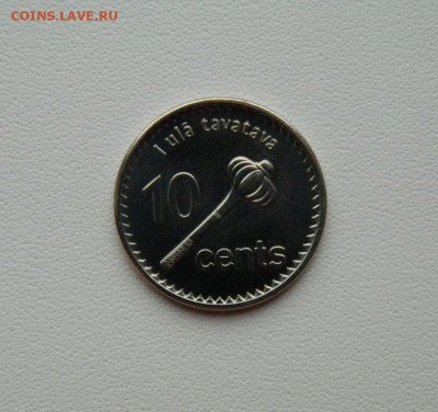 Острова Фиджи 10 центов 2012 г. (Фауна) С рубля! до 24.12.25 - DSCN9877.JPG