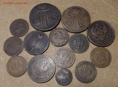 14 медных монет 1801-1916 год до 24 декабря в 22.00 - red32591039.JPG