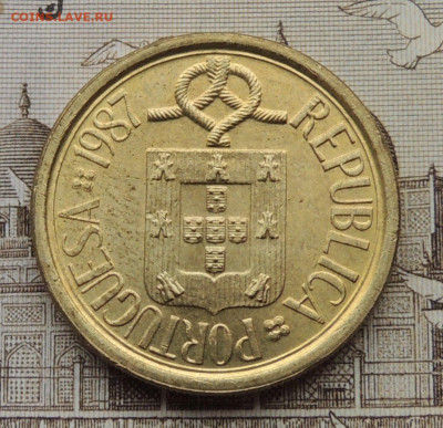 Португалия 10 эскудо 1987 юбил. до 28.12.2025 - Португалия 10 эскудо программа .JPG