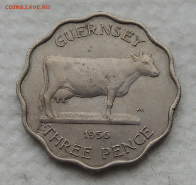 Гернси 3 пенса 1956 до 28.12.2025 - Гернси 3 пенса 56.JPG