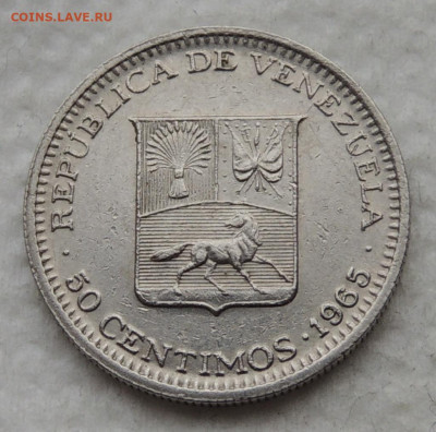 Венесуэла 50 сентимо 1965 №3 до 28.12.2025 - Венесуэла 50 сентимо 65.3.JPG