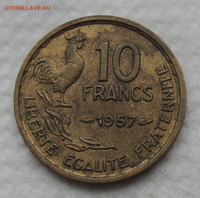 Франция 10 франков 1957 до 28.12.2025 - Франция 10 франков 57.JPG