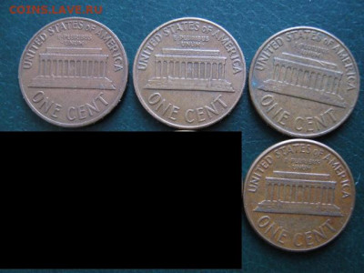 фикс США 1 цент 1959-1981(В5) - 22.3 8в-1