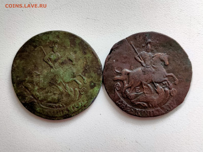 2 копейки 1757, 1771 ем - 61