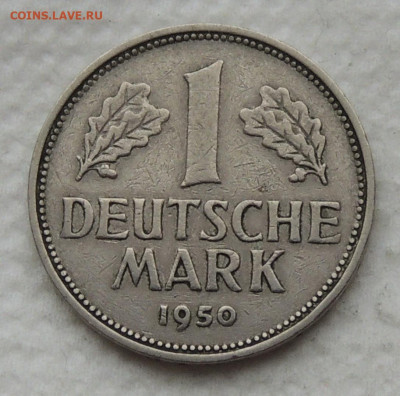 Германия 1 марка 1950 до 28.12.2025 - Германия 1 марка 50.JPG