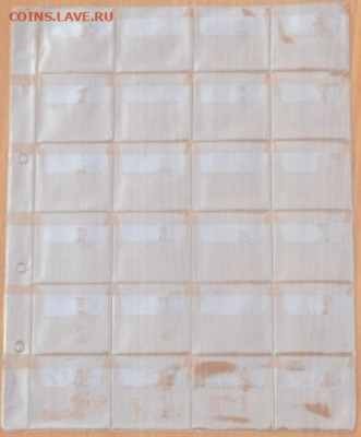 Альбом на кольцах с комплектом листов для монет (10 шт) - Опт.-24