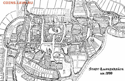Нотгельды Германии. Обзорная тема. - Квакенбрюк в 1800 году