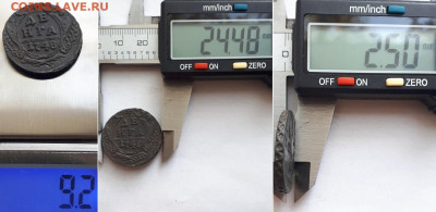 Денга 1748, разновидность. - 1748 5