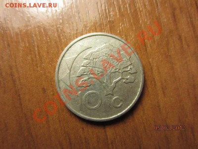 НАМИБИЯ 10 центов 1993. - IMG_2453