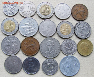 Лот иностранных монет 1923-2003, 72 шт. До 28.12.25 - 3.JPG