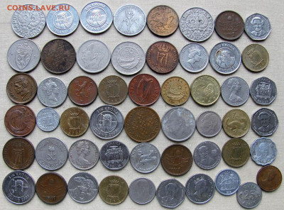 Лот иностранных монет 1923-2003, 72 шт. До 28.12.25 - 2.JPG