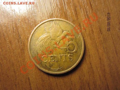 ТРИНИДАД И ТОБАГО  5 центов 2001. - IMG_2489