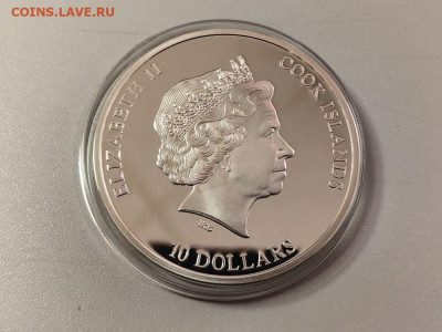 10дол 2012 О-ва Кука, Нано Земля, Ag925, до 31.12 - Ю Нано Земля-3