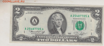 США 2 доллаара 1976 г. до 31.12.25 г. в 23.00 - 061