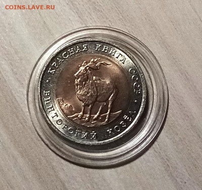 К.К. 5 руб 1991г ВИНТОРОГИЙ КОЗЕЛ с 200 до 29.12 - козел1