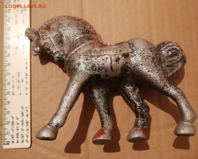 статуэтка лошадь цирковая металл  до 29.12.25 в 22-30 по МСК - IMG_20251225_201451_edit_18040443300370