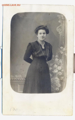 дореволюционное фото, прошедшее почту, как открытка Самара-С - дороволюционное фото открытка женщина 1