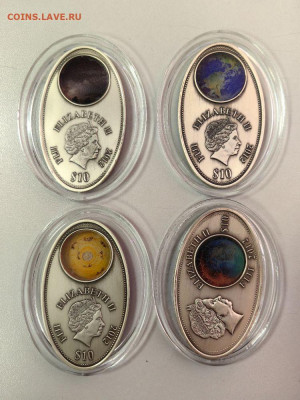 10дол 2012 Фиджи Апокалипсис, Ag925 (4шт), до 01.01 - ЯЯ Апокалипсис - 3