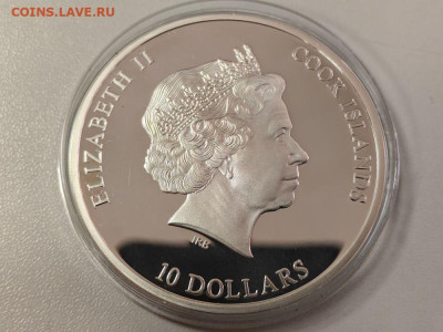 10дол 2013 О-ва Кука, Нано Космос, Ag925, до 02.01 - Ю Нано Космос-3