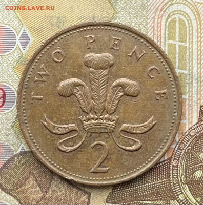 Великобритания 2 пенса 1998 немагнитная. - IMG_E6542.JPG