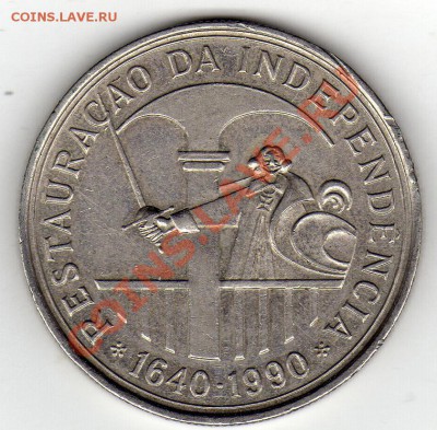 ПОРТУГАЛИЯ 100 ЭСКУДО 1990 НЕЗАВИСИМОСТЬ ДО 01.03-22Ч (1533) - img673