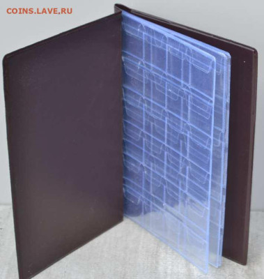 Альбом для монет 125х185 мм,  на 192 ячейки - АБ 120к-комби-2