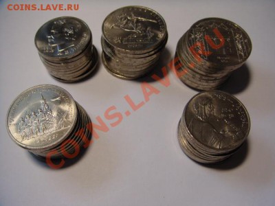 50 шт.юбилейных монет( МЕШКОВЫЕ) - 50 шт. юбил.JPG