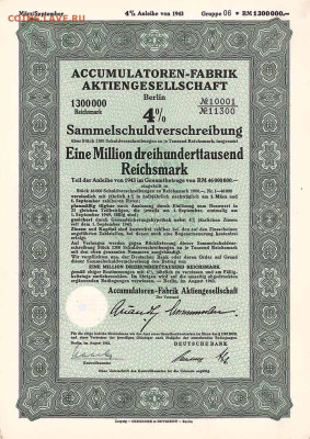 Частные выпуски нотгельдов Германии. Обзорная тема. - Акции компании1