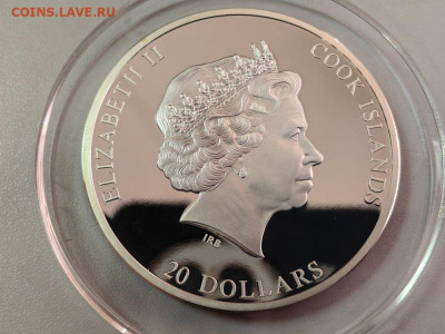 О-ва Кука,20дол 2016 Мона Лиза,Леонар. да Винчи,Ag999, до 04 - Х 2016 Мона Лиза-3