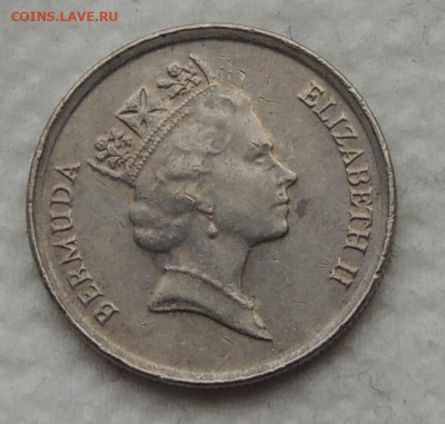 Бермуды 10 центов 1995 до 4.01.2026 - Бермуды 10 центов 95 .JPG