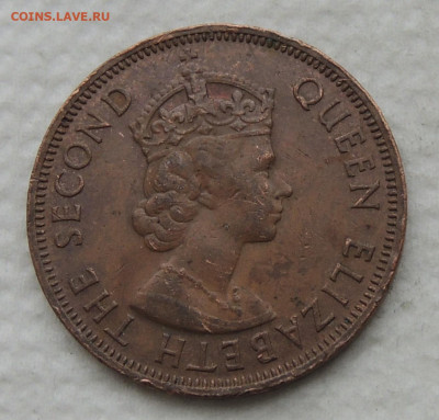 Восточные Карибы 1 цент 1965 до 4.01.2026 - Восточные Карибы 1 цент 65 .JPG