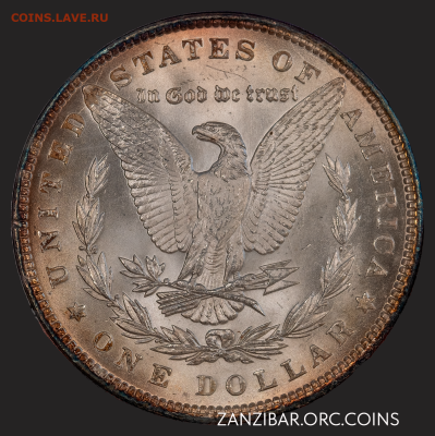ЗАНИМАТЕЛЬНАЯ НУМИЗМАТИКА - США 1 доллар, 1898