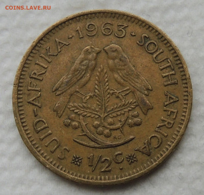ЮАР ½ цента 1963 до 4.01.2026 - ЮАР ½ цента 63.JPG