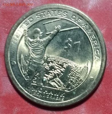 США: Сакагавеи Могавки-строители 2015Р Фикс - США $1 Сакагавеи Могавки 2015Р, 16.03.25 Р