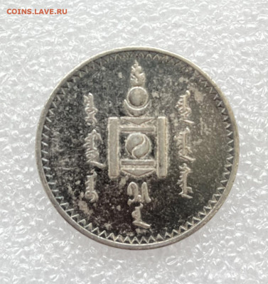 1 тугрик 1925 Монголия - IMG_9459